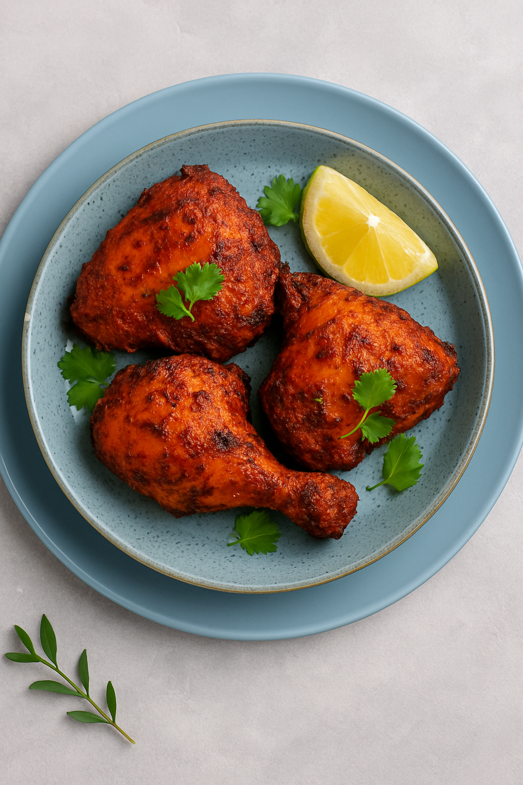 Delicious Tandoori Chicken at New Spice Grill in Edmonton, AB